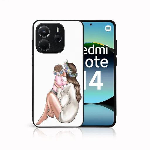 MY ART Ochranný kryt pre Xiaomi Redmi Note 14 BABY GIRL (111)