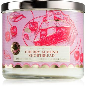 Bath & Body Works Cherry Almond Shortbread vonná sviečka 411 g