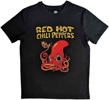 Red Hot Chili Peppers Tričko Octopus Unisex Black S