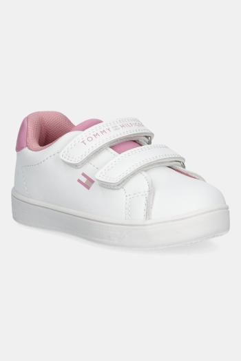 Detské tenisky Tommy Hilfiger biela farba, T1A9-33965