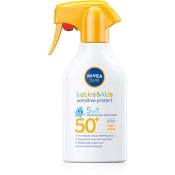 NIVEA SUN Babies & Kids detský sprej na opaľovanie SPF 50+ 270 ml