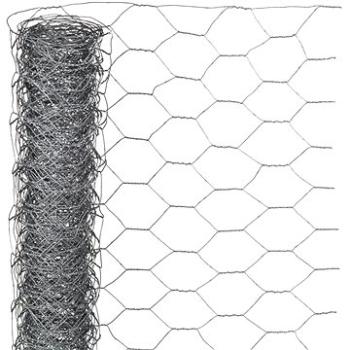 Nature Plotové pletivo šesťuholníkové 0,5 × 2,5 m; 25 mm, pozinkovaná oceľ (419767)