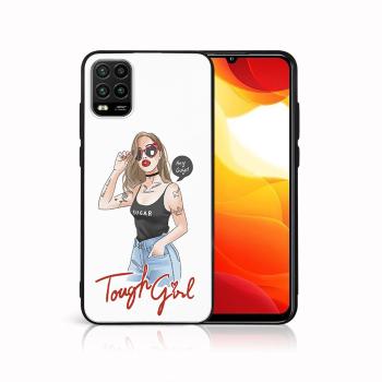 MY ART Silikónový obal Xiaomi Mi 10 Lite TOUGH GIRL (131)