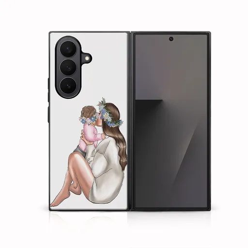 MY ART Ochranný kryt pre Samsung Galaxy Z Fold7 5G BABY GIRL (111)