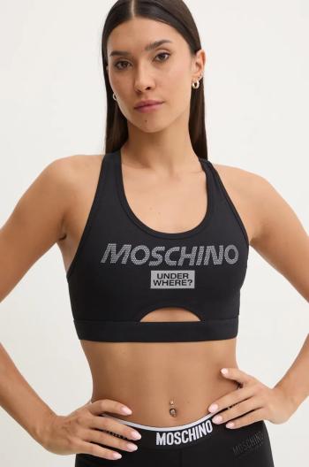 Podprsenka Moschino Underwear čierna farba, A08044410