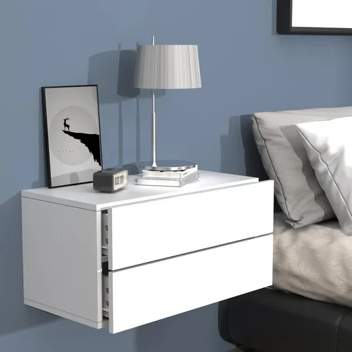 VCM Nástěnná zásuvka Usal L 60, bílá