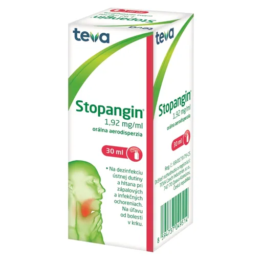 STOPANGIN orálna aerodisperzia 30 ml