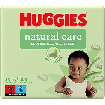 HUGGIES Natural Triplo (3× 56 ks) (5029053550176)
