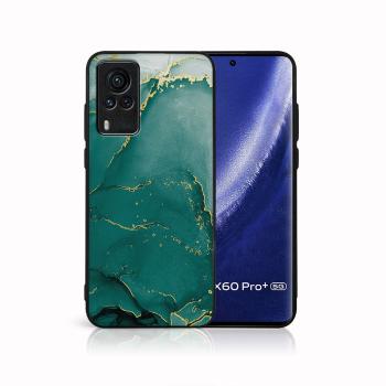 MY ART Ochranný obal Vivo X60 Pro 5G -GREEN MARBLE (145)