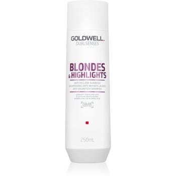 Goldwell Dualsenses Blondes & Highlights šampón pre blond vlasy neutralizujúci žlté tóny 250 ml