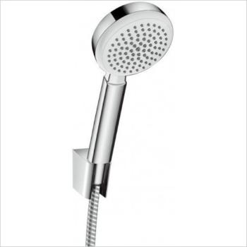 Sprchová hlavica s hadicou Hansgrohe Crometta biela/chróm 26690400