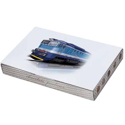 Bonboniera Okuliarnik - modrý