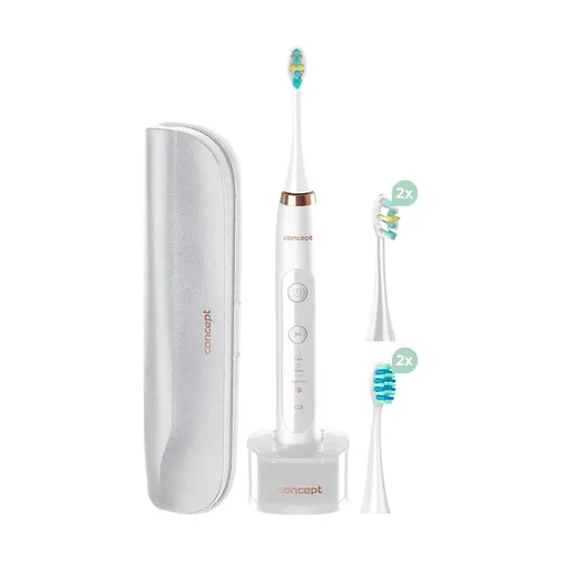 CONCEPT ZK7010 Sonická zubná kefka perfect smile s púzdrom biely