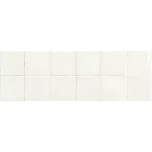 Dekor Rako Majolika svetlo šedá 20x60 cm lesk WARVE144.1