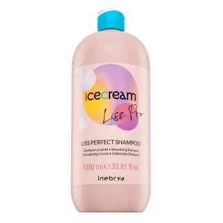 Inebrya Ice Cream Liss Pro Liss Perfect Shampoo uhladzujúci šampón pre hrubé a nepoddajné vlasy 1000 ml