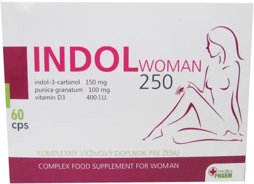 INDOL Woman 250 (pre ženy) 60 kapsúl