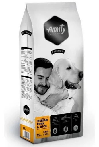 Amity Premium Iberian Pork and Rice granule pre psy 15kg