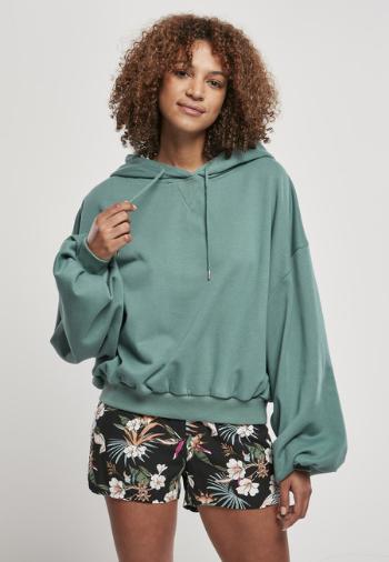 Urban Classics Ladies Organic Oversized Terry Hoody paleleaf - XS/S