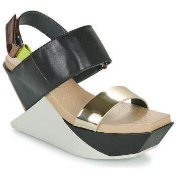 United nude  DELTA WEDGE SANDAL  Sandále Čierna