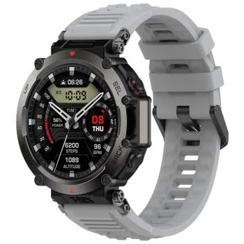 SILICONE Remienok pre Amazfit T-Rex Ultra šedý