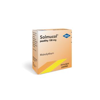 Solmucol 100 mg pastilky 24 past