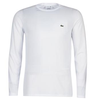 Lacoste  TH6712  Tričká s dlhým rukávom Biela