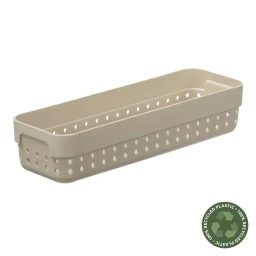 PLAST TEAM - Košík úložný M béžový Seoul