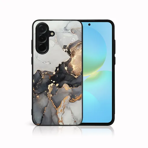 MY ART Ochranný kryt pre Samsung Galaxy A36 GREY MARBLE (140)