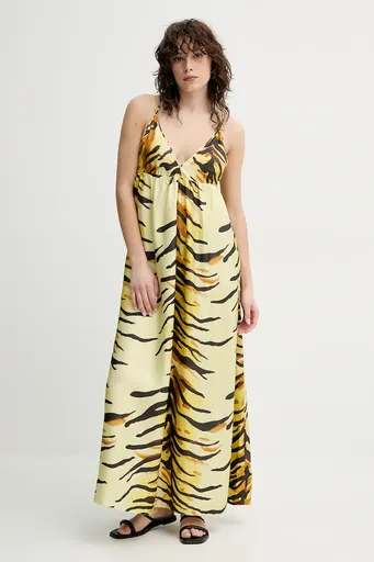 Hodvábne šaty Nanushka DELPHY