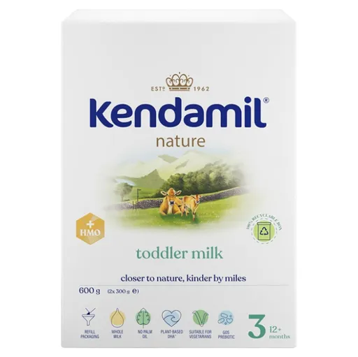 KENDAMIL 3 Nature HMO+ pokračovacie dojčenské mlieko 600 g