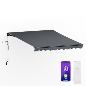 Blumfeldt CloudShade Markíza, Inteligentné ovládanie, UV ochrana, Montáž na stenu