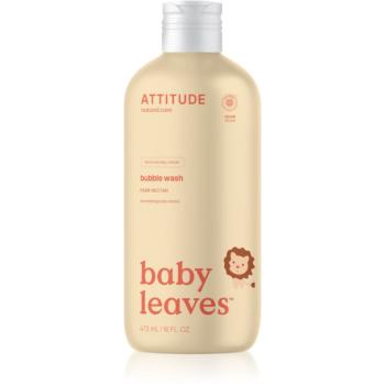 Attitude Baby Leaves Pear Nectar pena do kúpeľa pre deti 473 ml