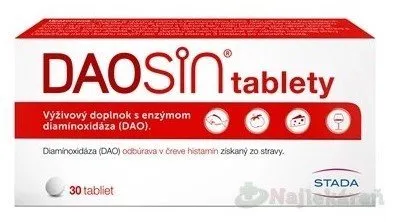 DAOSIN na histamínovú intoleranciu 30 tabliet