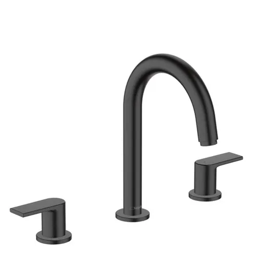 Hansgrohe Vernis Shape umývadlová batéria s výpusťou čierny mat 71563670
