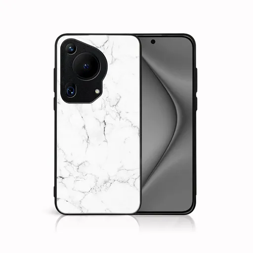 MY ART Ochranný kryt pre Huawei Pura 70 Ultra WHITE MARBLE (144)