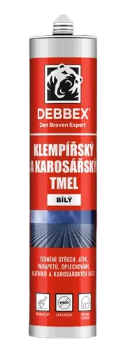 DEN BRAVEN - Klampiarsky tmel biela 0,28 L