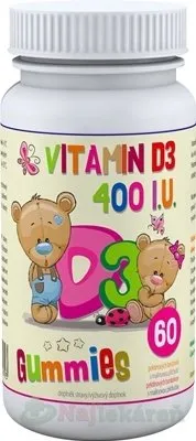 D3 Gummies 60 pektinových bonbónů