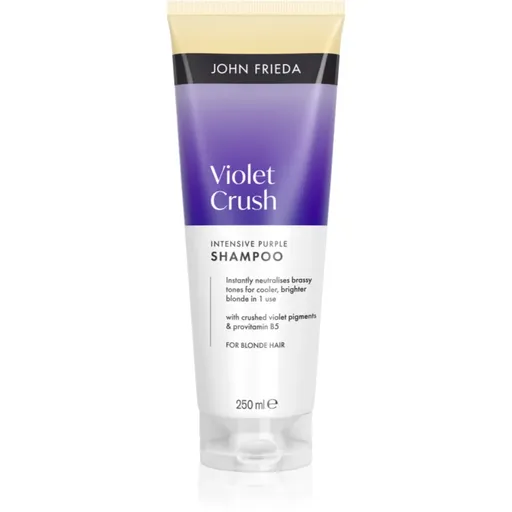 John Frieda Violet Crush Intense Purple Shampoo fialový šampón pre blond vlasy 250 ml