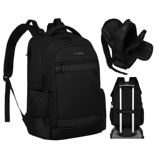 Ergonomický ruksak na laptop do práce a na cestovanie – Peterson