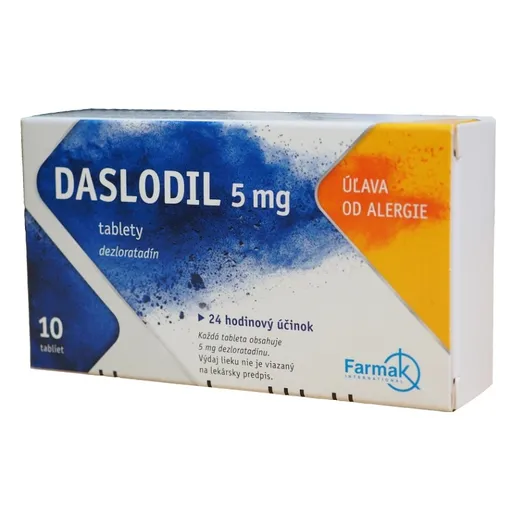 DASLODIL 5 mg 10 tabliet