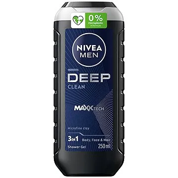 NIVEA MEN Deep Clean Shower Gel 250 ml (9005800298764)