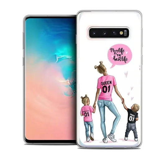 PROTEMIO MY ART Ochranný kryt Samsung Galaxy S10  MOM (119)