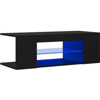 SHUMEE s osvetlením LED čierny 90 × 39 × 30 cm (804239)