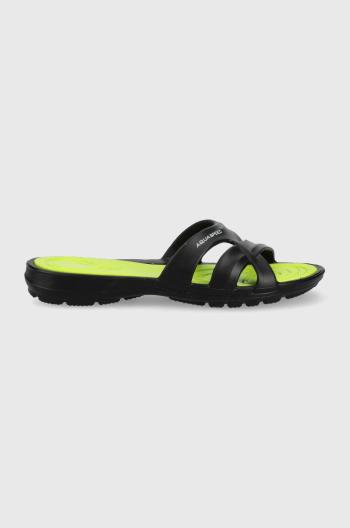 Šľapky Aqua Speed dámske, čierna farba,