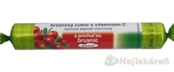 INTACT Hroznový cukor vitamínC brusnica 40 g