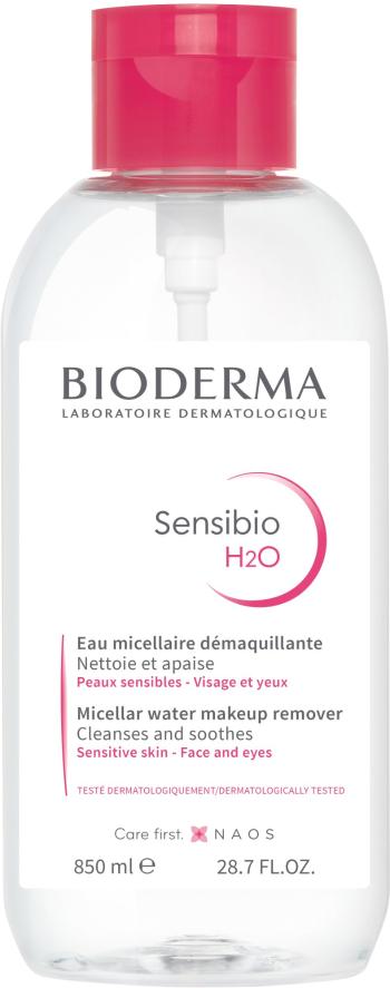 BIODERMA Sensibio H2O micelárna voda pre citlivú pleť pumpa 850 ml