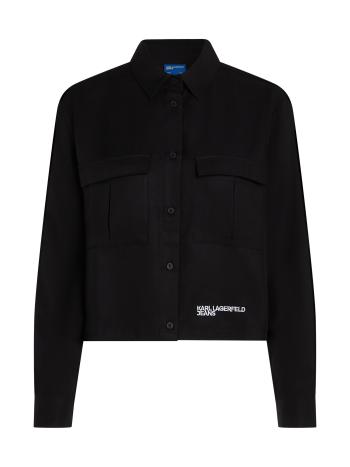 KARL LAGERFELD JEANS Blúz  fekete