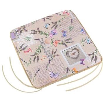 Bellatex EMA hladký – 40 × 40 cm, hladký – patchwork levanduľa (4839)