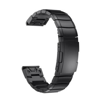 ARMOUR QUICK RELEASE Kovový remienok pre Garmin Fenix 8 51mm čierny