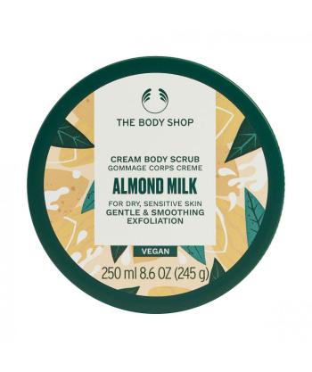 The Body Shop Telový peeling pre suchú a citlivú pokožku Almond Milk (Body Scrub) 250 ml